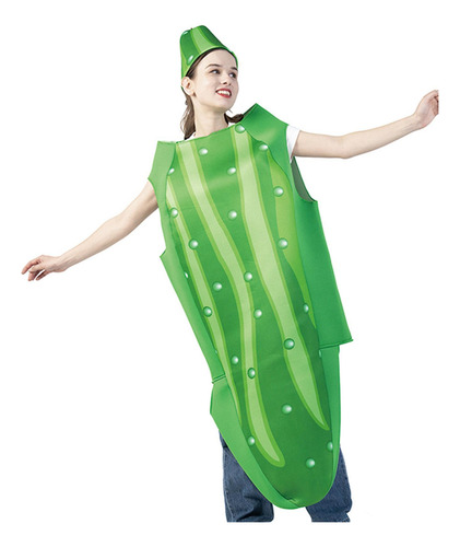 Cucumber Cosplay Costume Lightweight Men Women Halloween