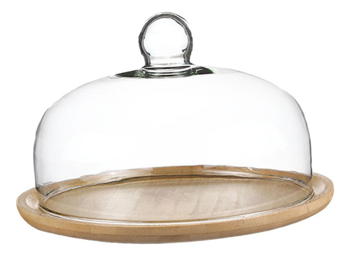 Soporte Para Tartas De Bambú Con Forma De Marrón Claro M