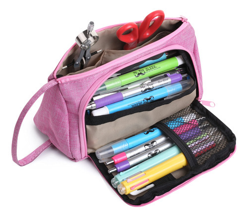 Mr. Pen - Estuche Para Lpices Para Nias, Rosa, Bolsa Para Lp