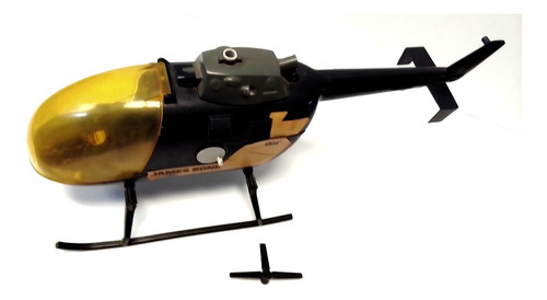 Kid Acero James Bond 007 Helicóptero Vintage Mattel Big Jim