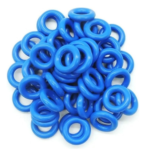 Juntas Tóricas Universales Azules P/inyector Viton, 200 Pzas
