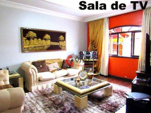 Imagem 5 de 20 de Sobrado Residencial À Venda, Parque Dos Pássaros, São Bernardo Do Campo. - So0696