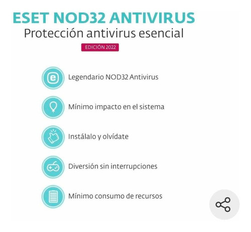 Eset Nod32 1 Equipo 1 Año Pc O Mac Digital