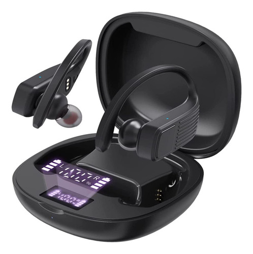 Auriculares Inalámbricos Loluka Con Ganchos Para La Oreja, A