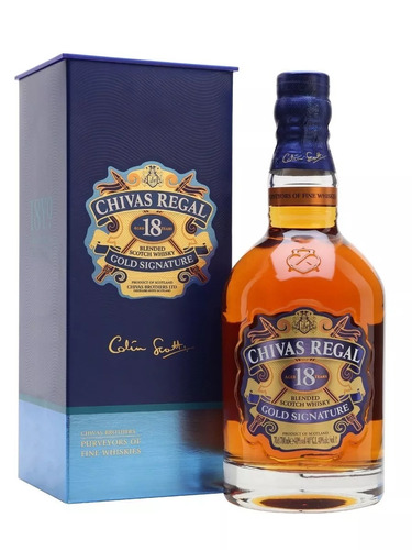 Whisky Chivas Regal 18 Años (botella) 100 % Original