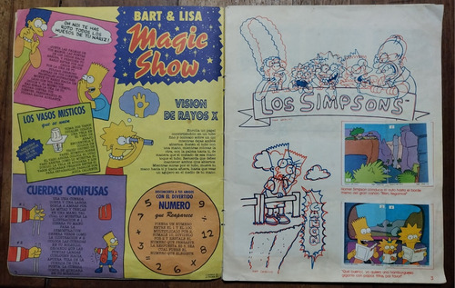 Álbum De Figuritas Los Simpsons. Cromy. Año 1992. (Usado)