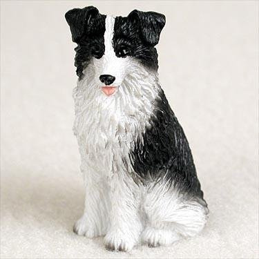 Imagen 1 de 2 de Border Collie Miniature Dog Figurine