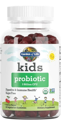 Garden Of Life Probióticos Kids 3 Billion 30 Gomitas 