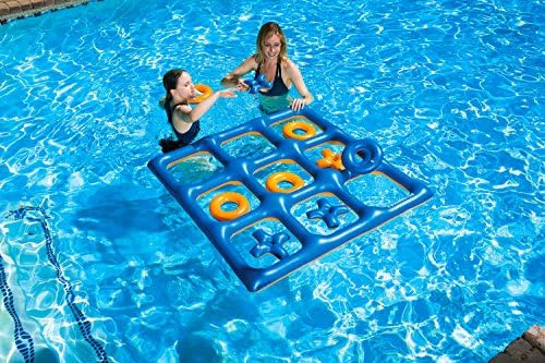 Juego De Dedo Del Pie Tic Tac Flotante Gigante Poolmaster Pa