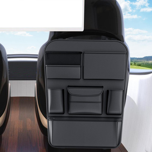 Organizador De Asiento Trasero De Coche, Bolsillo De Malla,