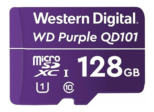 Tarjeta De Memoria Micro Sd Western Digital Purpura 128gb