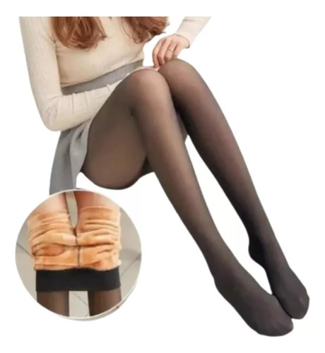 Calza Leggins Can Can Térmica + 2 Pares De Medias Afelpadas