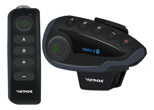 Vnetphone V8 Casco De Motocicleta Bt Intercom Auriculares