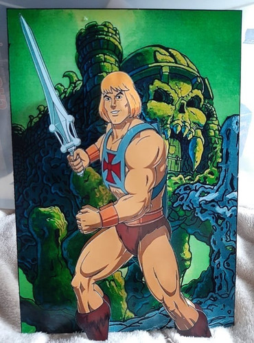 He Man Cuadros De Madera Grandes 3d 11