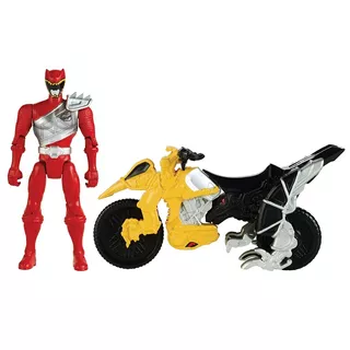 Dino Moto E Ranger Vermelho Power Rangers Dino Charge Bandai