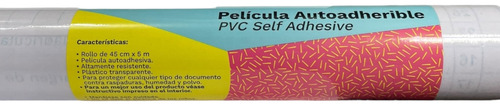 Contac Adhesivo 20m Transparente Janel 45cm X 20 Metros