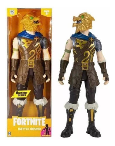 Fornite Battle Hound Muñeco Posable Victory Series