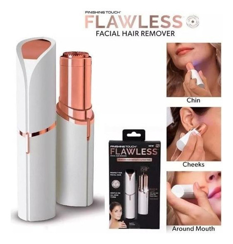 Depiladora portátil de lápiz labial facial para inmersión y rostro