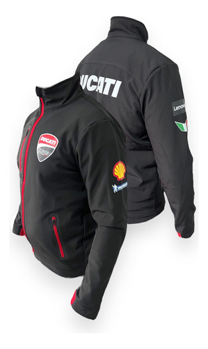 Campera Térmica Softshell Impermeable Ducati