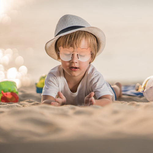 Gafas De Sol Para Niños, Gafas De Fiesta Preciosas Para Niño