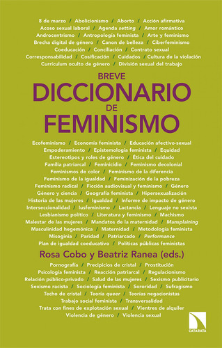 Libro Breve Diccionario De Feminismo - Cobo/ranea