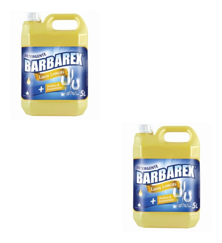 2unds Detergente Lava Louças (5l Cada) - Barbarex