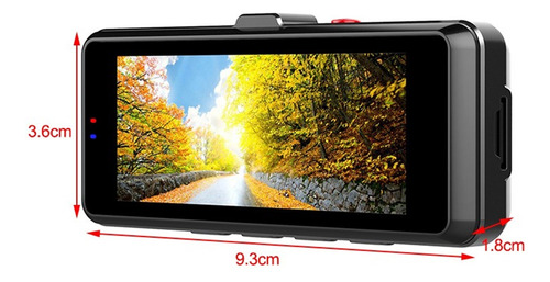 Lente Dual 1080p Grabadora De Accionamiento De Gran Dash Cam