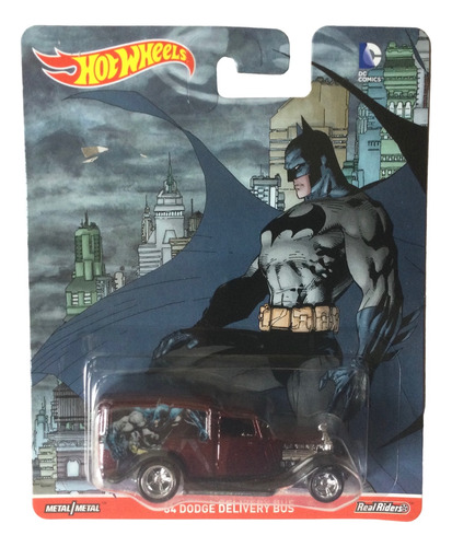 Hot Wheels Dc Comics Batman 1934 Dodge Delivery Bus