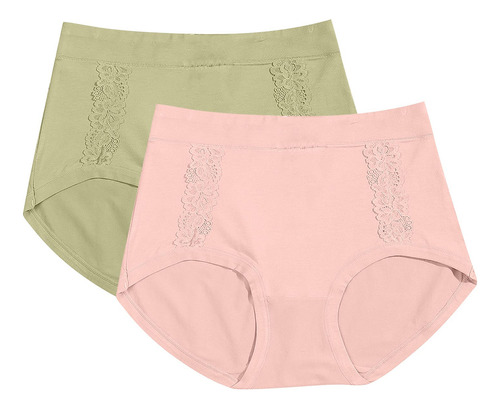 Calzoncillos C Para Mujer, Cintura Media, Transpirables, Tal