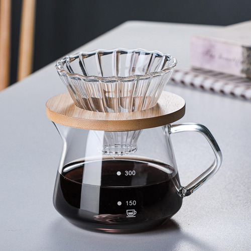 Juego De Percoladores De Cafetera Con Gotero De Café 300ml