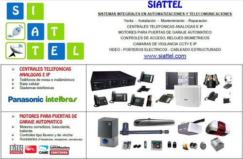 Imagen 2 de 10 de Central Telefonica Puerta Garaje Automática Portero Electric