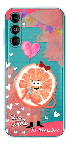 Funda Para Galaxy De Parejas Media Naranja Nombre De Ella