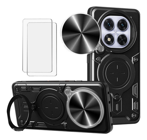 Funda Para Redmi Note 14 Pro+ Plus Con Uso Rudo Carcasa Case + 2mica