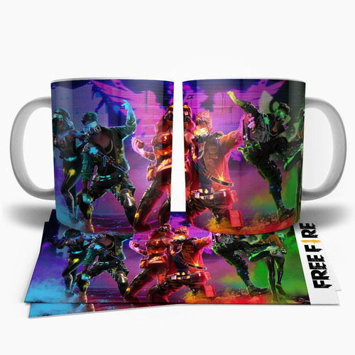 Free Fire Personajes Taza Tu Propio Estilo #4