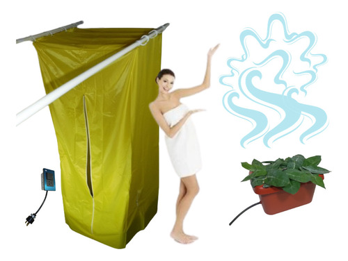 Sauna Portátil, Turco A Vapor En Casa, Kit Completo 