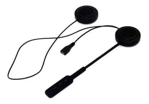 Imagen 4 de 6 de Auricular Bluetooth Casco Moto Micrófono Manos Libres Mh01