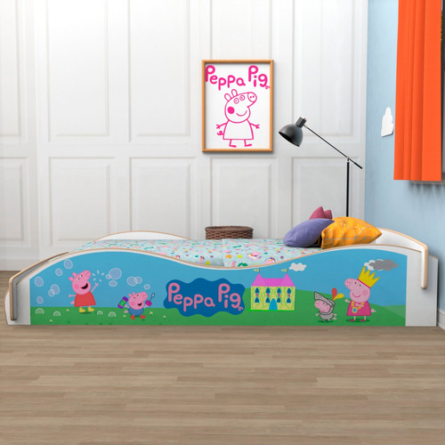 Cama Infantil Peppa Pig 1,40 Los Ayuda Dormir Solitos