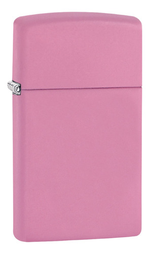 Encendedor Zippo Lighter Slim Pink Matte Rosa