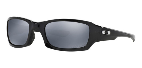 Lentes De Sol Fives Squared Negro Iridium Polarizados Oakley