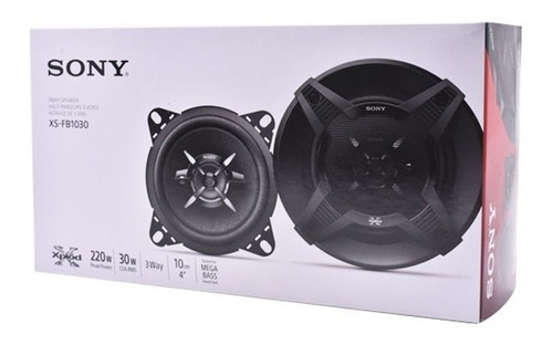 Parlantes Sony Xs-fb1030 4 10cm 220w 3 Vias