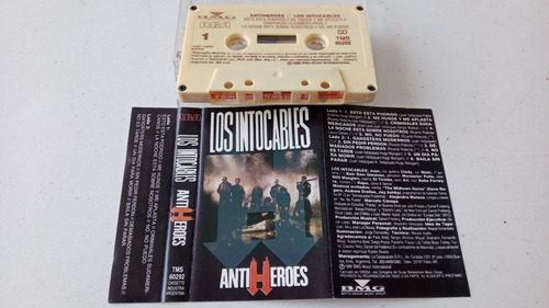 Los Intocables - Antiheroes - Cassette Imp Argentina / Ska (Usado)
