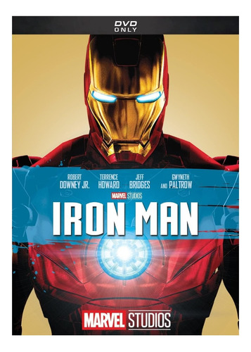 Iron Man Hombre Hierro Marvel Importada Fase 1 Pelicula Dvd