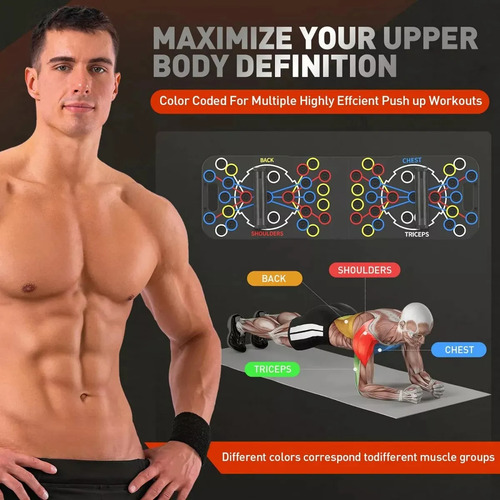 Tabla De Flexiones Para Lagartijas Push Up
