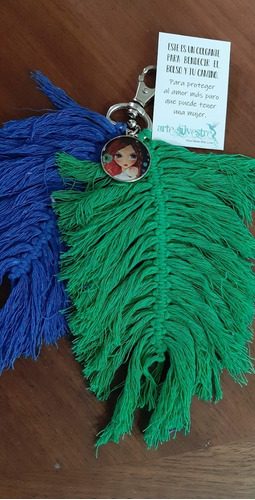 Imagen 2 de 2 de Llavero Y/o Protector Identificador Bolso Madre