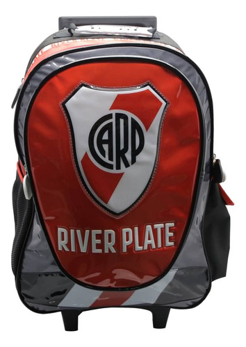 Mochila Carrito 18'' Escolar River Plate Ri386 Casa Valente