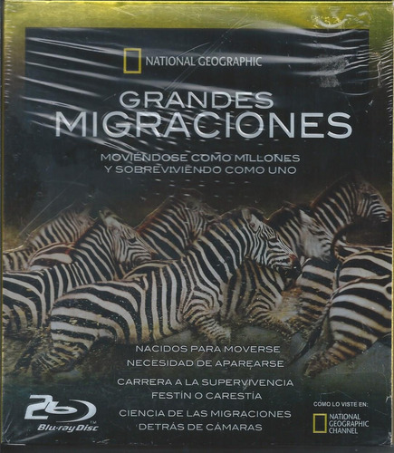 Grandes Migraciones Serie Completa Bluray National Geographi