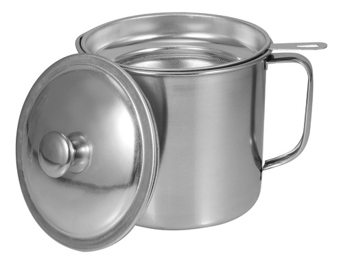 Copo De Armazenamento De Óleo De 1,4 L De Aço Inoxidável De