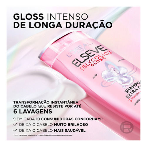 Elseve Loréal Paris Glycolic Gloss - Shampoo 400ml