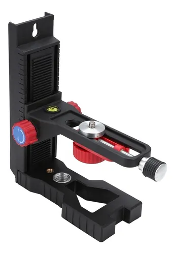 Soporte Nivel Herramienta Pared Colgante Dispositivo posicionamiento Ajustable Soporte nivelaci/ón Im/án Fuerte taci/ón 360 Grados 5//8 Tiradores universales multifuncionales roscados en Forma L