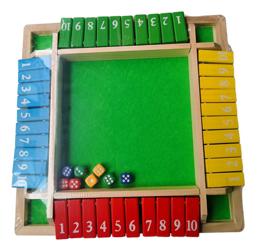 Juego De Mesa Con Tapa Digital, Juego De Mesa Cuatro Colores